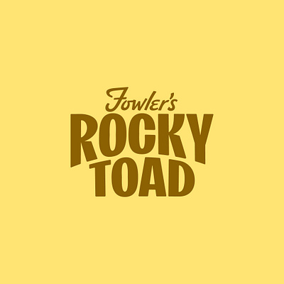 Rocky Toad logo typography