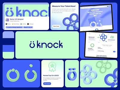 🌟 Brand Identity: HR Platform Website Startup Package / Chicagо bento branding graphic design grid homepage hr hr design hr startup hr website logo palette project saas startup ux webdesign website website design