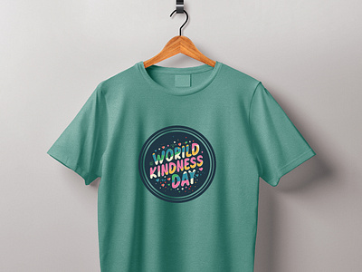 T-shirt Design for Celebration Day apparel celebration clothing day depictdigonto design happiness holiday kindness t shirt textile typography world