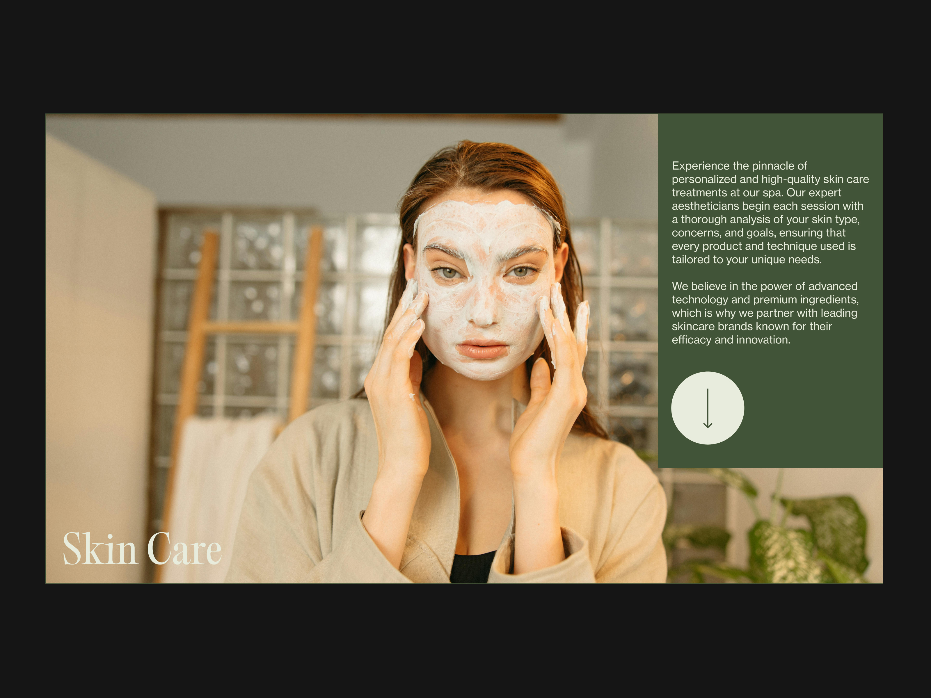 Bath Rituals - Web Concept art direction branding design graphic design landing landing page layout minimalistic ui ui design uxui web web design website