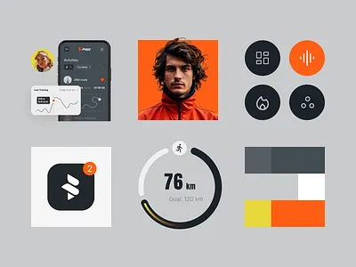 Joggy Branding brand identity brand sign branding business halo halo lab identity logo logo design logotype marketing packaging