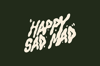 Happy Sad Mad Logo Flash Sheets artwork brand identity branding branding design design graphic design illustration logo logo type logos typography vector