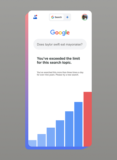 Google on turbo google graphic design satire