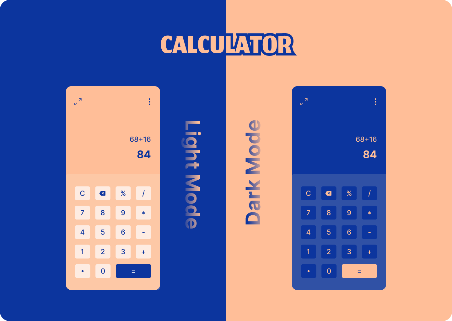 Calculator Design by Balaharisankar L on Dribbble