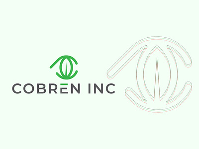 Cobren INC creative logo environment logo leaf logo logo design logo designer logo idea logo mark professional logo simple logo