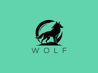 Wolf Logo angry wolf animal game logo gaming logo gaming wolg howling husky illustration logo design night siberian strength top wolf wild wolf wold game wolf wolf head wolf logo wolf shield wolves