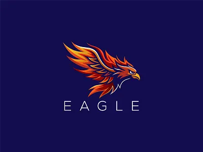 Eagle Logo animal eagle eagle fly eagle head eagle head logo eagle logo eagle security eagles falcon logo fire bird fire eagle flying eagle freedom gaming gaming eagle hawk logo illustration strength top eagle wings