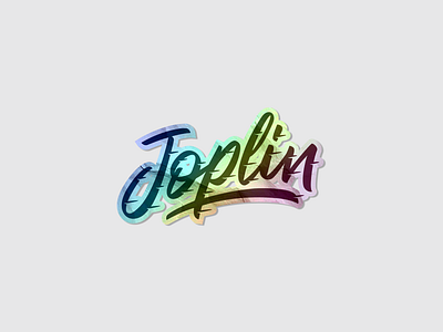 Joplin graphic design logo