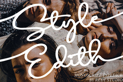 Style Edith – Monoscript Typeface cool font facebook font instagram font keep calm font meme font style edith style edith font style edith script
