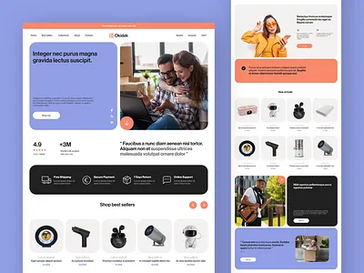 E-commerce Website | UI/UX ecommerce ecommerce store ecommerce ui ecommerce website figma landing page online shop online store shop shopify store store ui web design