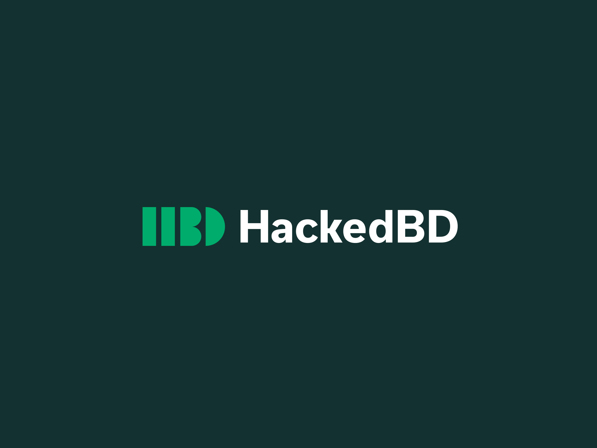New Logotype for Hacked BD brand identity branding design geometric design icon identity logo logo design logotype mark toronto visual identity