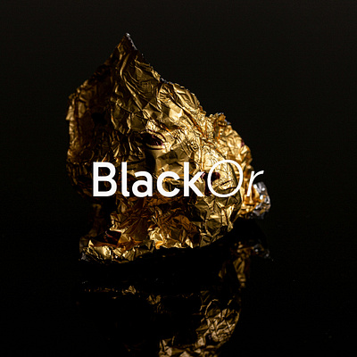 BlackOr Wordmark Logo brand logo design designer graphic design graphic designer logo design luxury logo wordmark logo