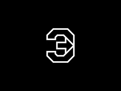 3 + Arrow Logo 3 3 arrow 3 logo arrow direction icon line logo modern logo next logo number 3 pictorial mark right right arrow simple logo three