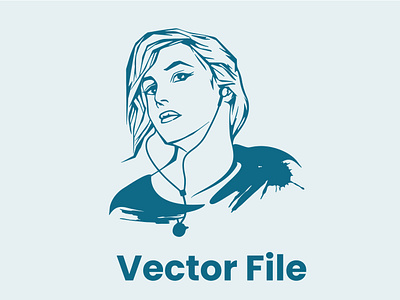 The vector giral, Vector tracing, Vector art advasting adversiting animation art banner branding creativity file girl graphic design graphic vectry graphicvectry image tracing logo marketing unique vector vector art vector tracing vectors