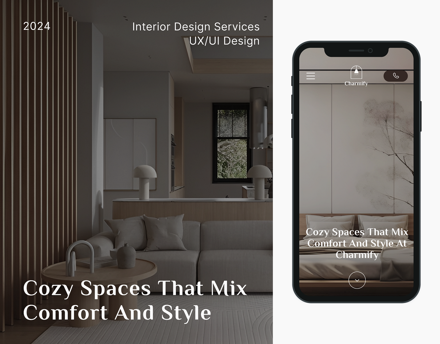 UX/UI design for an Interior Design Service by Diana on Dribbble