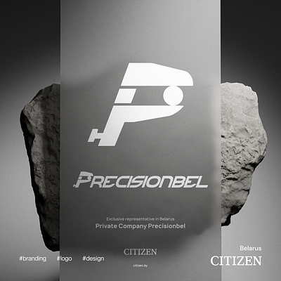 Promo presentation video Precisionbel (Citizen Belarus) animation branding fast graphic design logo mockup motion graphics present presentation promo ui video
