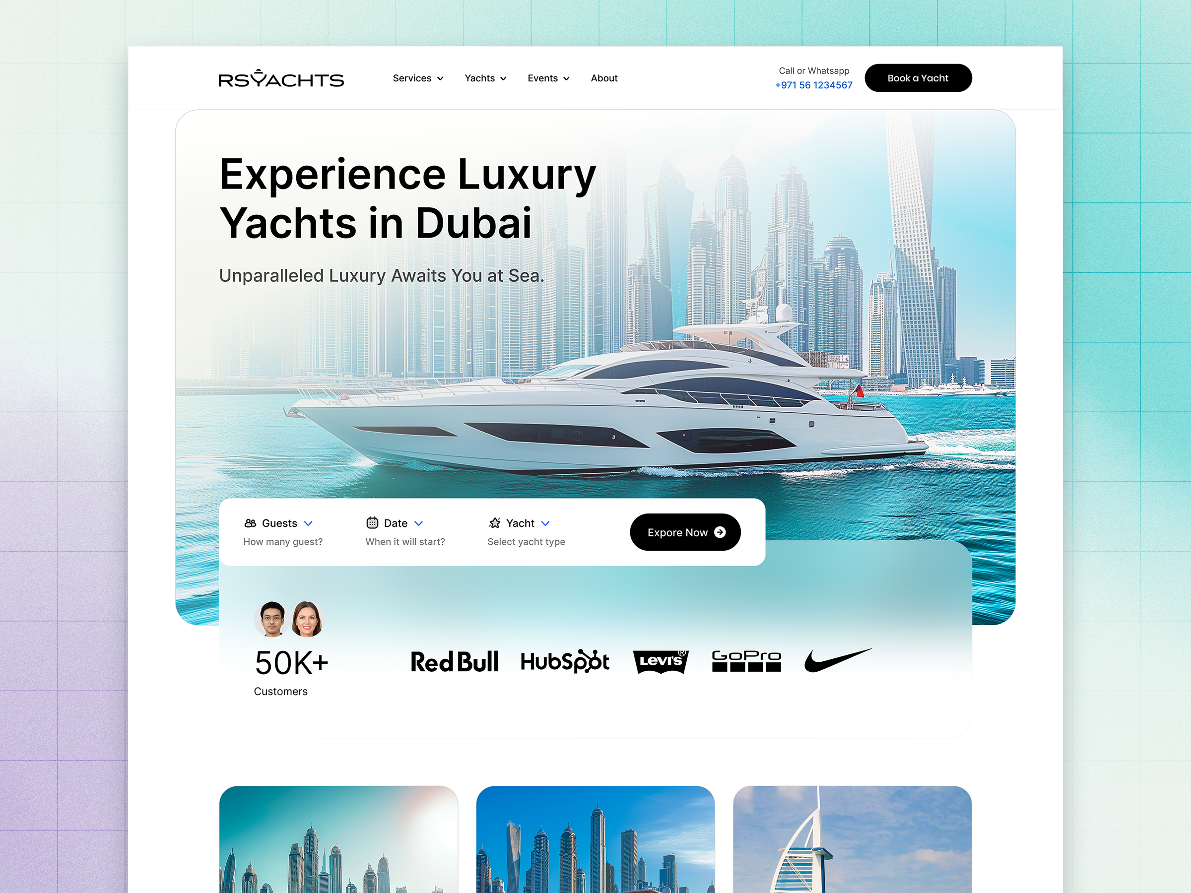 Example of High Converting Web Landing Page Design