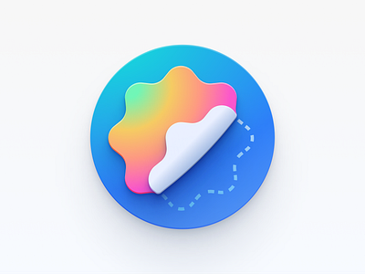 Kolor App icon android branding icon logo