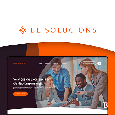 Be Solucions branding logo responsive uidesign uxdesign webdevelopment websitedesign wordpress