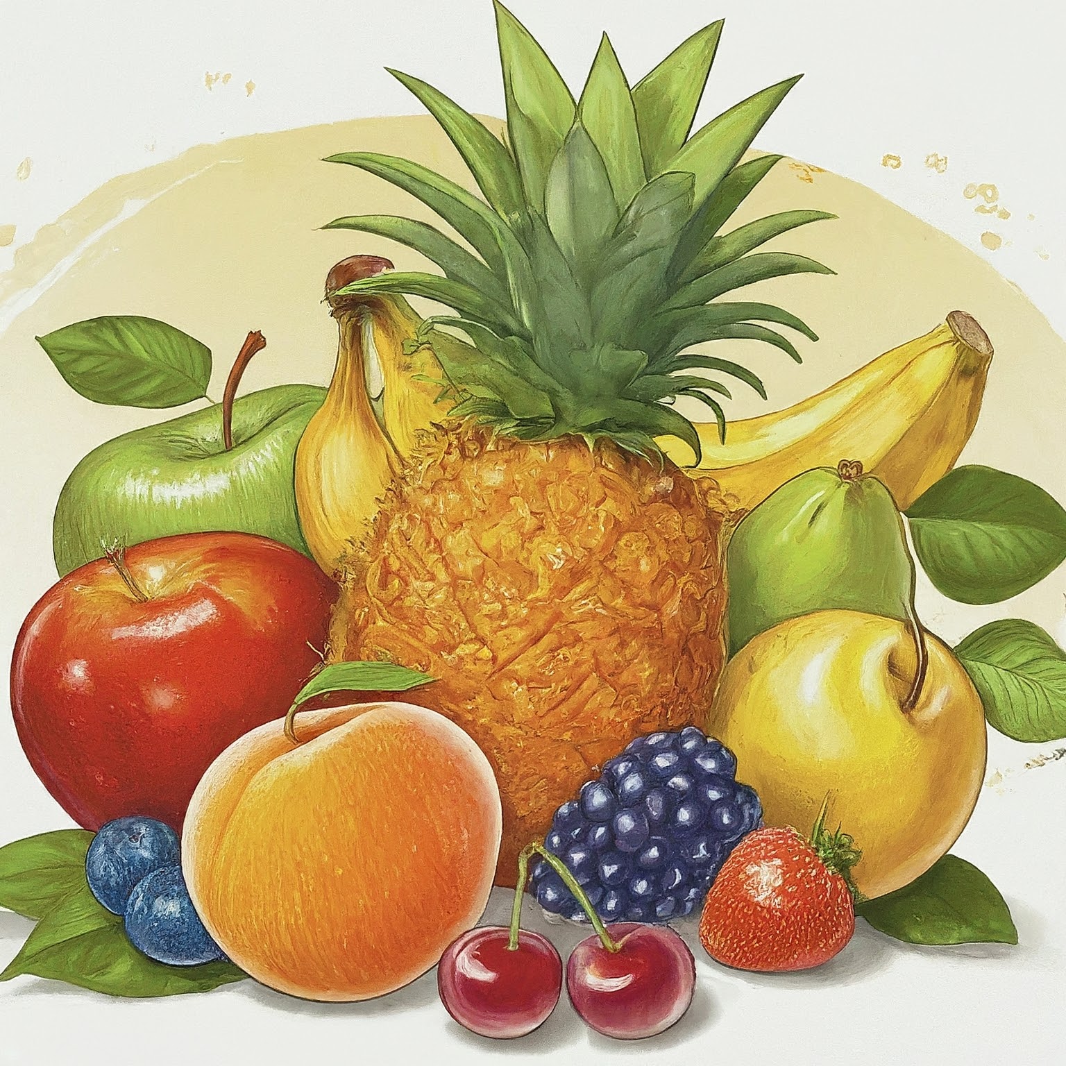 Fruits Vector Graphics fruits vector graphics illustration vector graphics