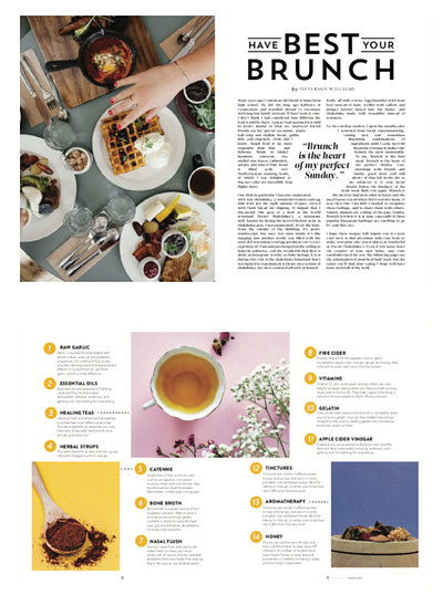 Editorial Spreads editorial magazine print design