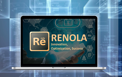 Renola logo adobe illustrator branding logo