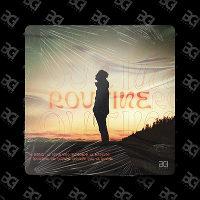 Routine - ART WORK album album cover art artwork branding cover cover art creative design graphic design illustration logo ui