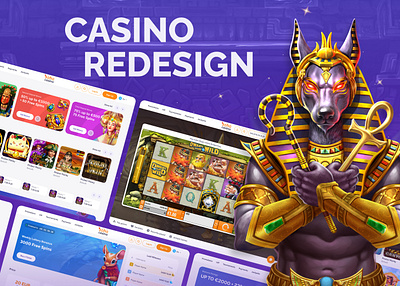 BohoCasino Redesign casino design gambling gaming igaming online casino slots ui ux