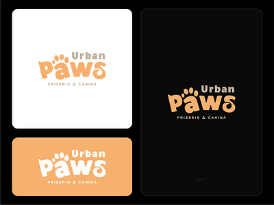 Urban Paws ▸ Logotype branding design logodesign logotype typography