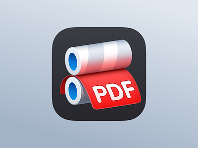 PDF Squeezer iOS App Icon app icon apple icon iconography ios iphone pdf squeezer