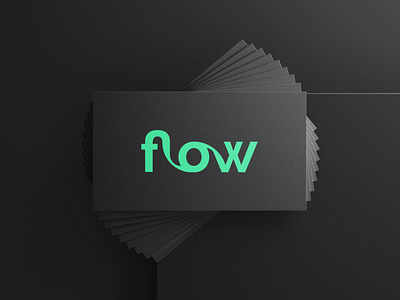 Flow - Visual Identity adobe illustrator brand brand design brand identity design graphic designer logo logo design logotype visual identity