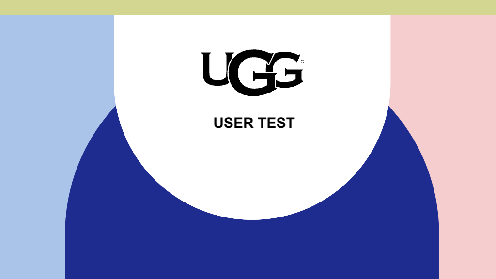 UGG.com | User Interview Test | Super Groups e commerce highlight reel pdp presentation user interview test user test ux ux research