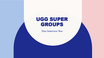 UGG.com | User Interview Test | Super Groups e commerce highlight reel pdp presentation user interview test user test ux ux research