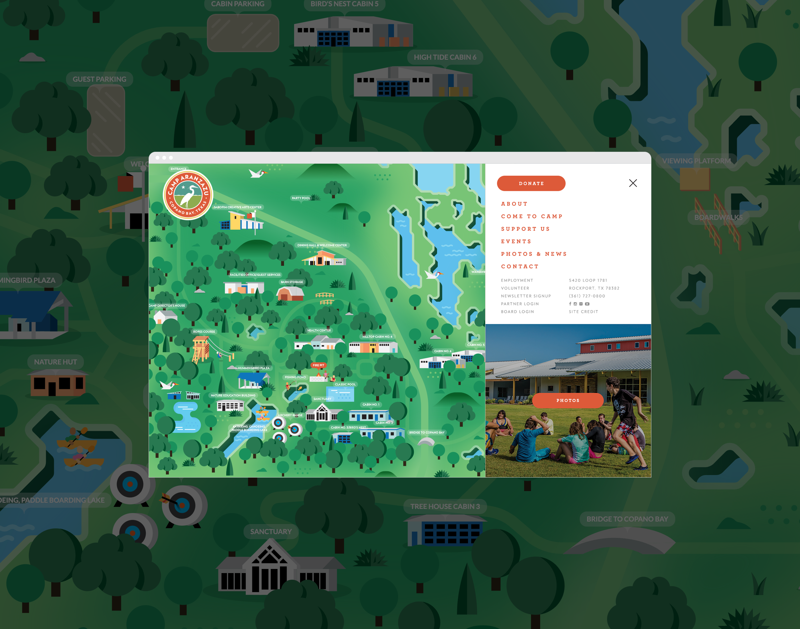 Camp Aranzazu Website aranzazu camp children texas website