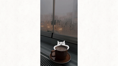 Cute Cats animals cats coffee coffee and cats cute cats gifs motion graphics pets white cats