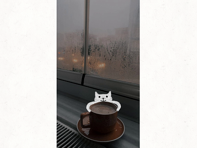 Cute Cats animals cats coffee coffee and cats cute cats gifs motion graphics pets white cats