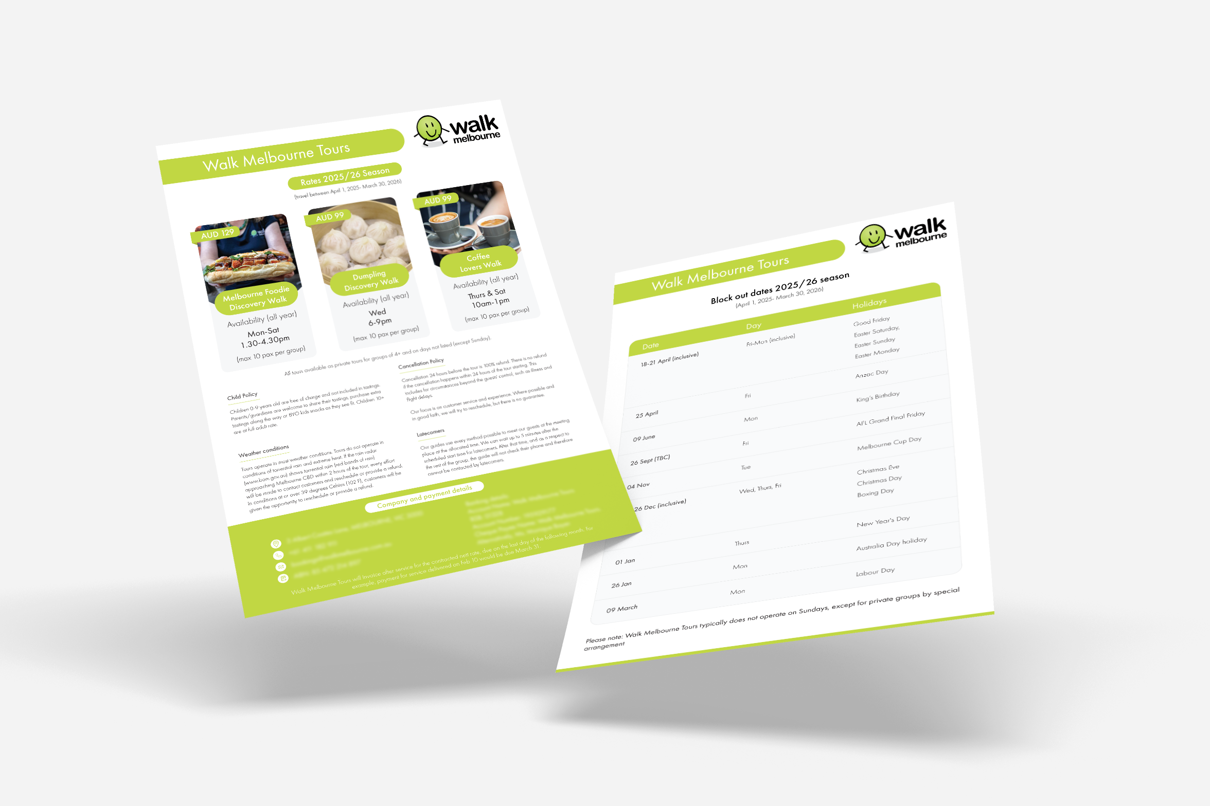 Example of One Pager Pdf Design