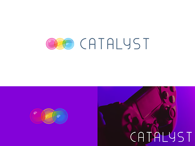 Catalyst Games art direction brand brand development logo logo design