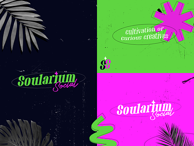 Soularium Social art direction brand development logo logo design