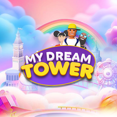Dream Tower - UI/UX Design game gameart graphic design logo photoshop ui ux