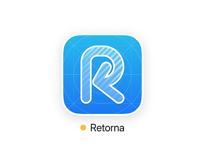 Retorna - Dev Icon app apple dev icon illustration retorna