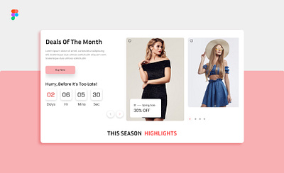 Fashion || Fashion website || Fashion landing page actress branding ecommerce experience fashion figma graphic design illustration landing page photoshop redesign ui user interface website