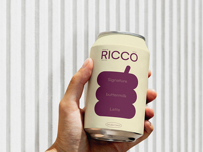 Ricco - premium Italian latte Brand identity & packaging design advertising brand brand identity brand strategy branding branding design coffee creative direction graphic design illustration instagram latte logo lovemyjob marketing packaging design