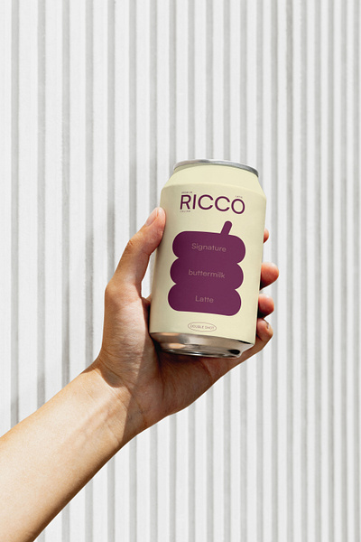 Ricco - premium Italian latte Brand identity & packaging design advertising brand brand identity brand strategy branding branding design coffee creative direction graphic design illustration instagram latte logo lovemyjob marketing packaging design