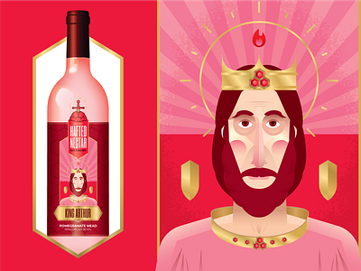 Hafted Necatar - King Arthur Pomegranate Mead