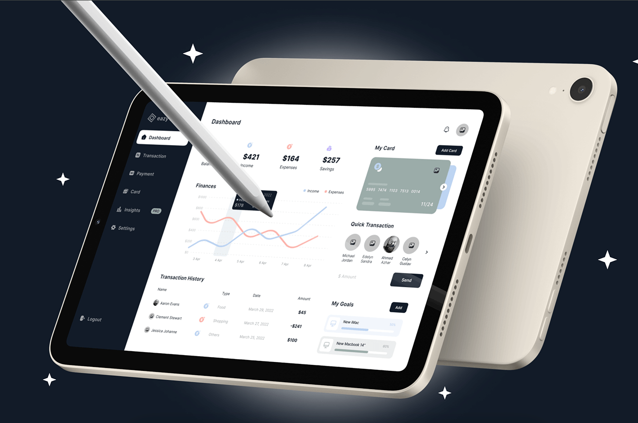 Example of Saas UI UX Design