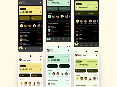 Material - Fintech App animation branding fintechapp google graphic design material design moneyapp productdesign ui ux