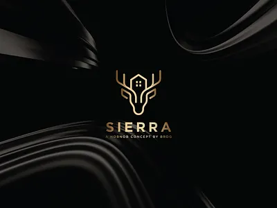 Sierra Minimalist Logo Design brand identity branding design graphic design logo logo company logo design logo service logo trend logofolio logos luxury luxury logo minimalist minimalist logo modern real estate real estate logo ui vector