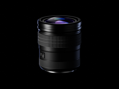 Camera Lens 3d blender branding c4d camera camera lens cycle render dark lens product rendering products render