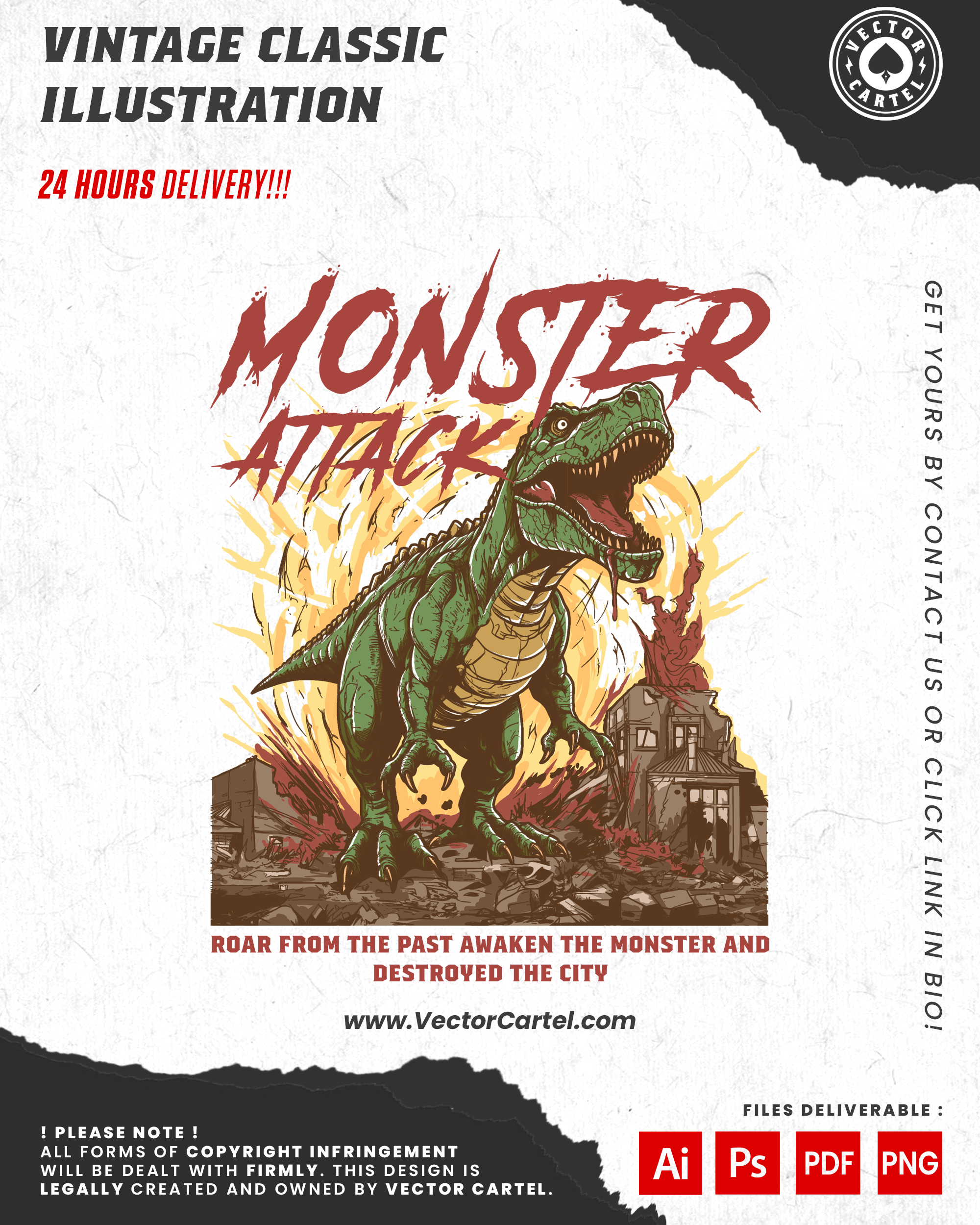 Dinosaur Vintage Classic Illustration Design anime business logo cartoon design cartoon logo classic design custom logo design e sports logo graphic design logos illustration logo logo creation logo design logo design business manga mascot logo t shirt design vector cartel vector design vintage design